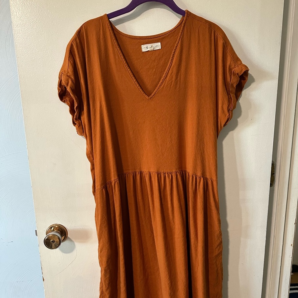Linen Blend Lou & Grey swing dress